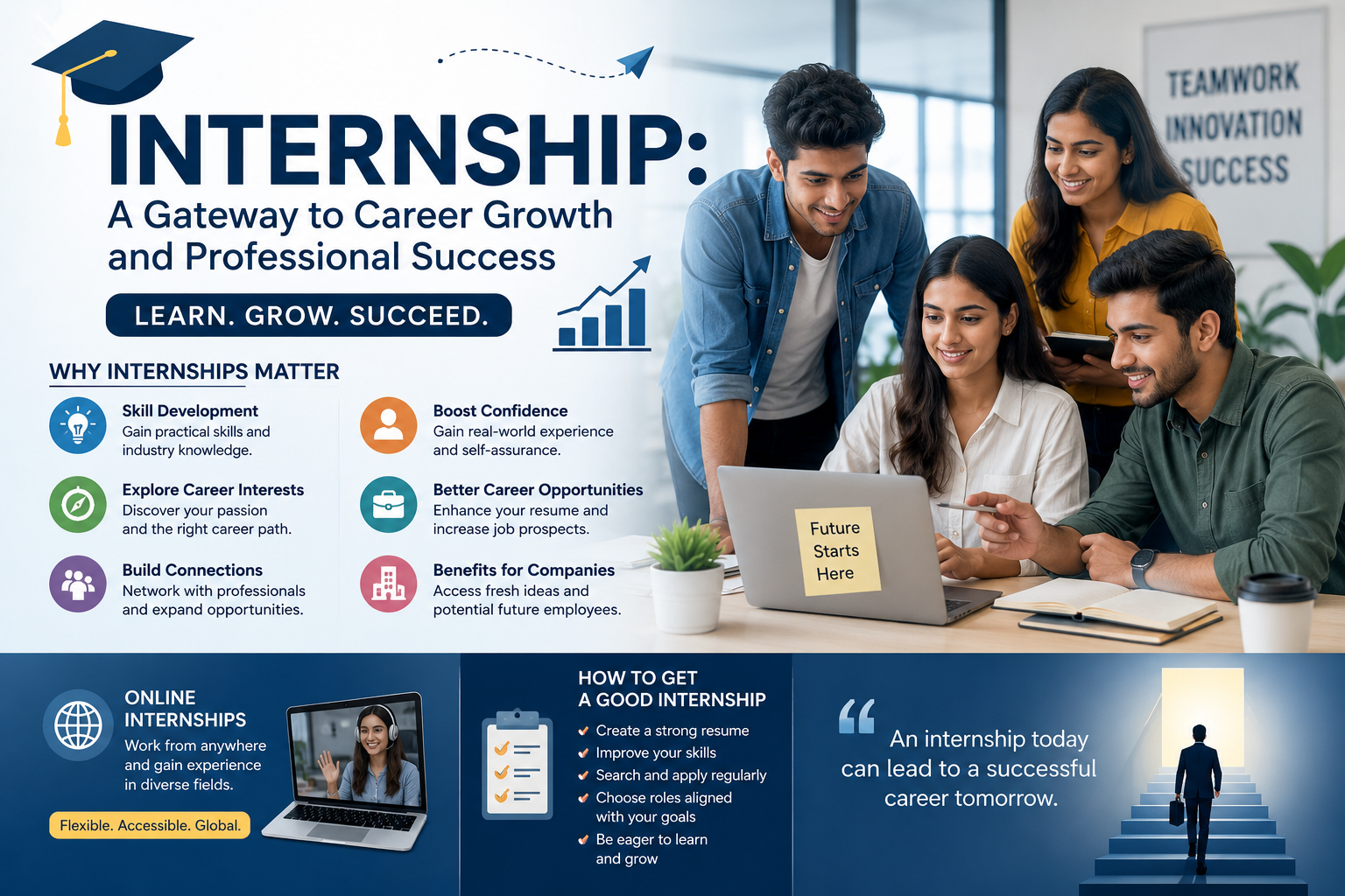 Internship: A Gateway to Career Growth and Professional Success