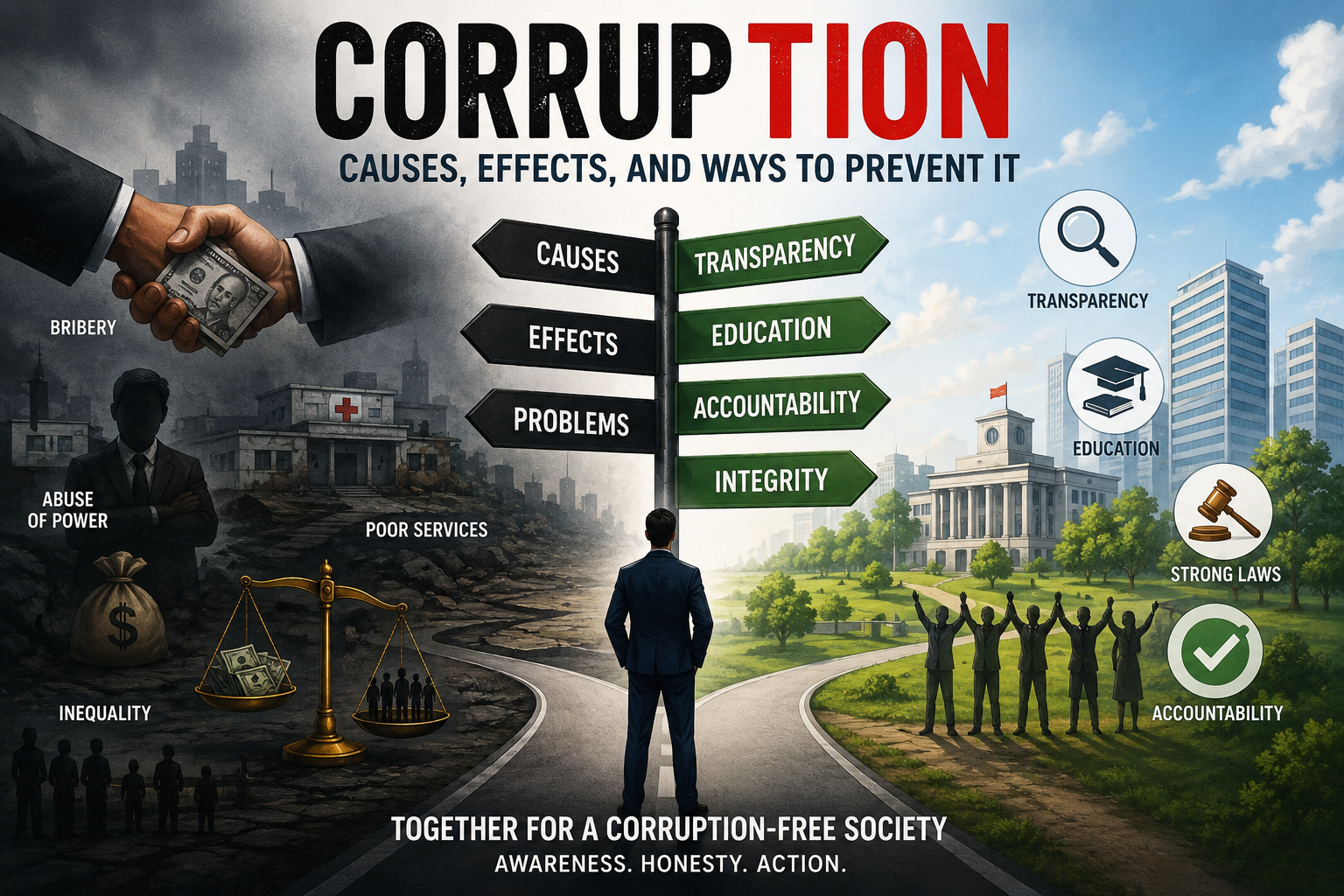 Corruption: Causes, Effects, and Ways to Prevent It